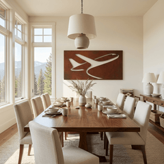 The Touch & Go - Metal Wall Art - Oxide - Anthem Classic