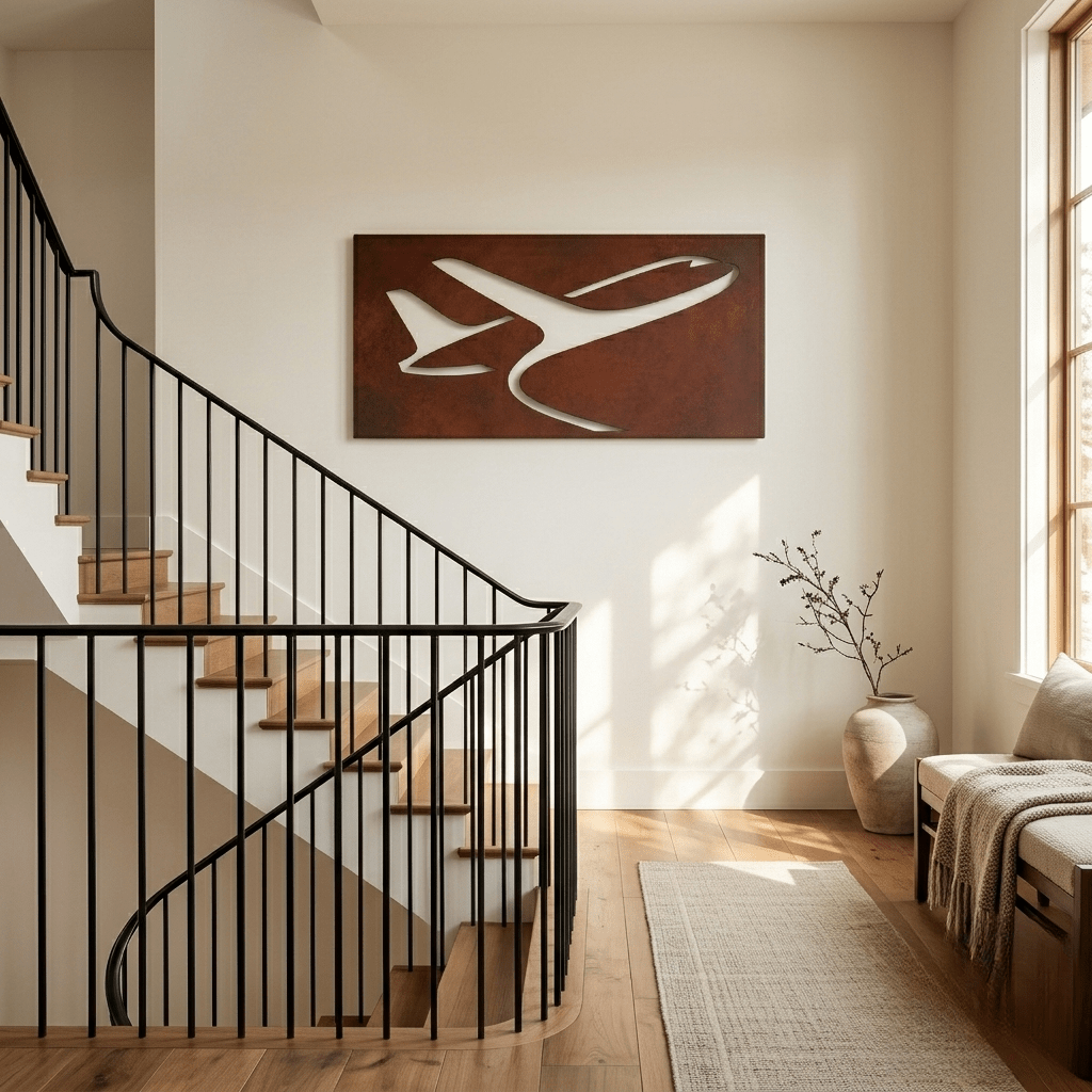The Touch & Go - Metal Wall Art - Oxide - Anthem Classic