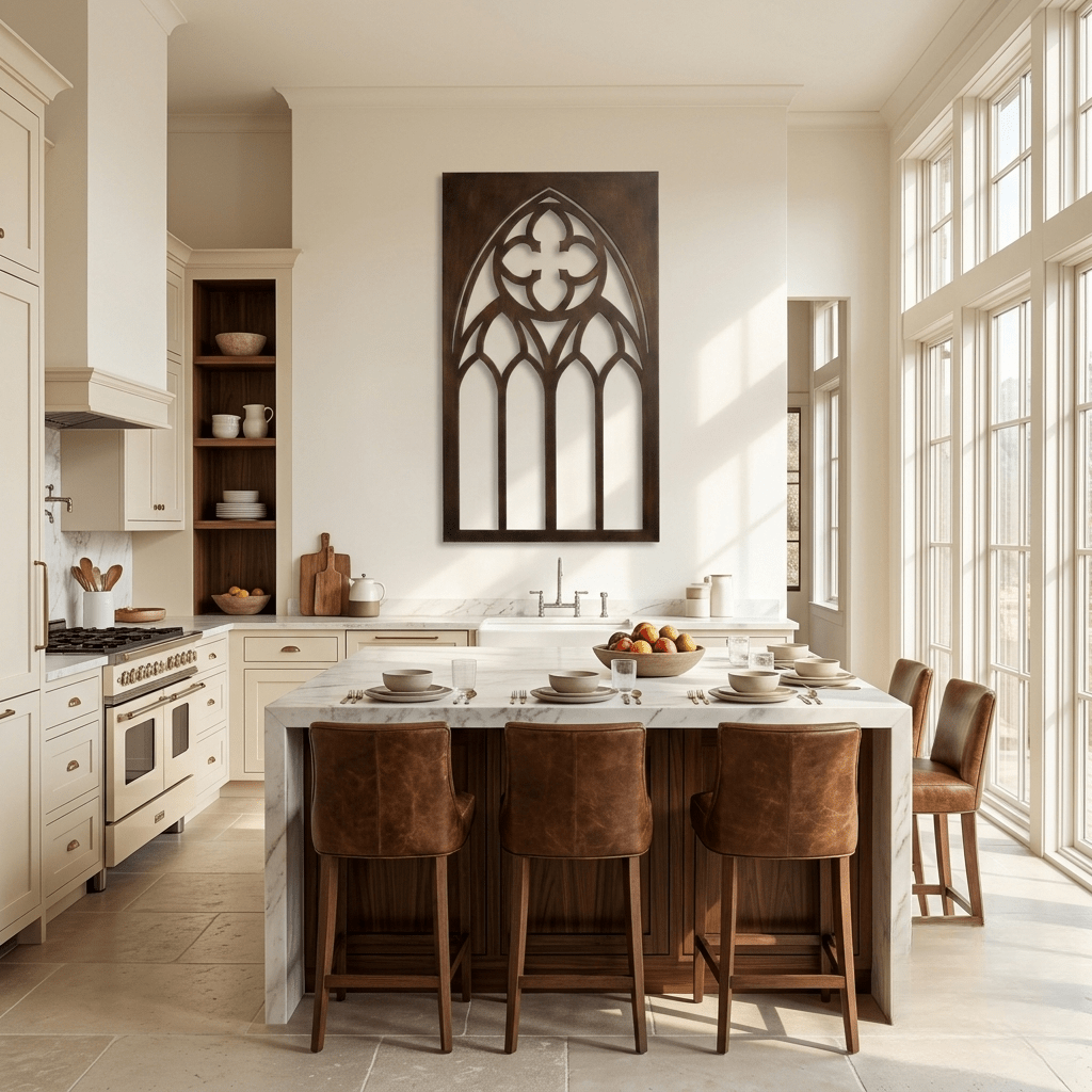 The Tracery - Metal Wall Art - Umber - Anthem Classic