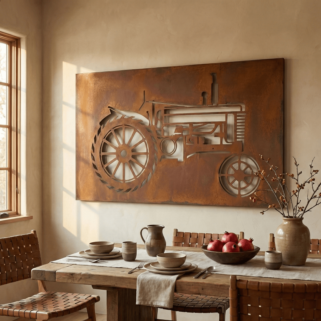 The Tractor - Metal Wall Art - Anthem Classic