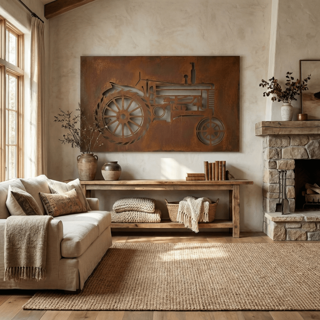 The Tractor - Metal Wall Art - Anthem Classic