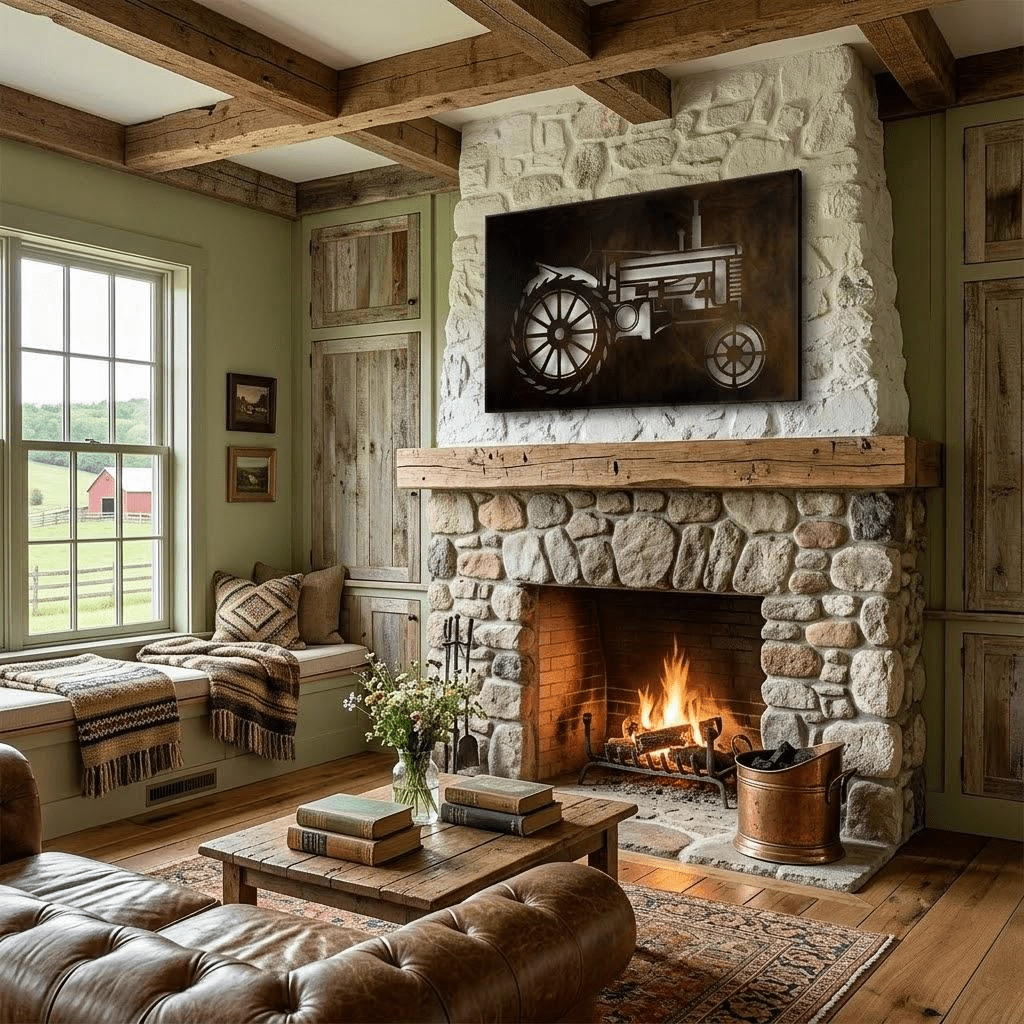 The Tractor - Metal Wall Art - Anthem Classic