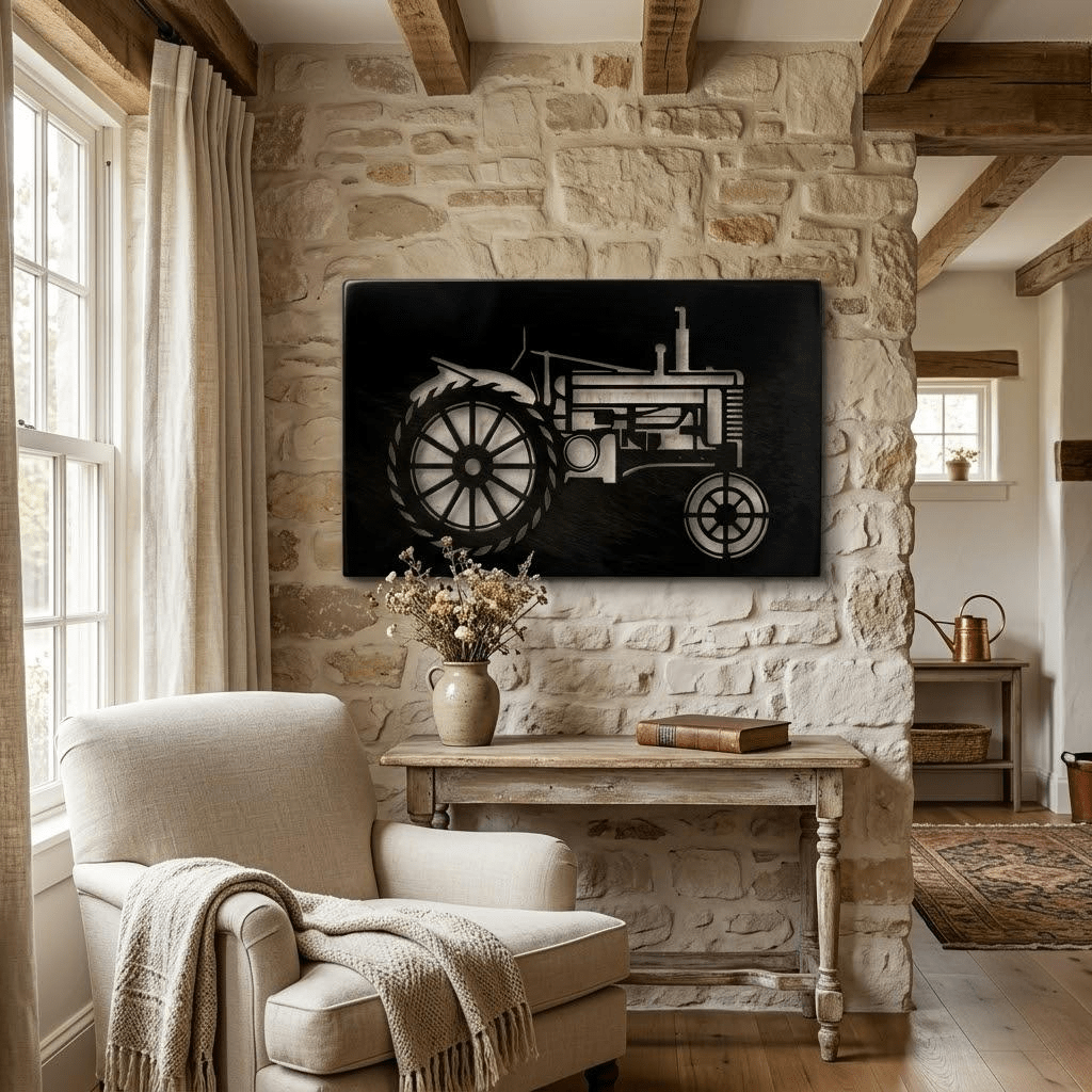 The Tractor - Metal Wall Art - Anthem Classic