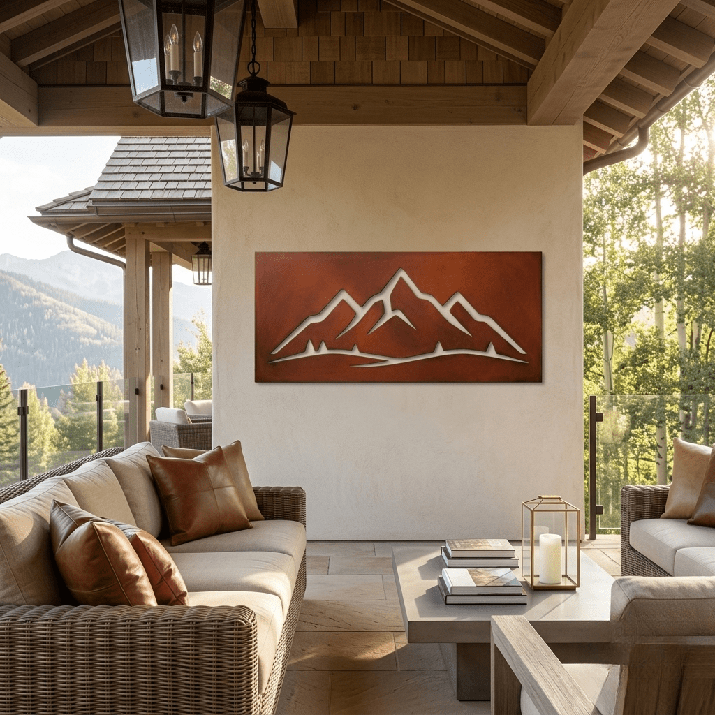 The Triad - Metal Wall Art - Oxide - Anthem Classic
