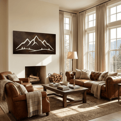 The Triad - Metal Wall Art - Umber - Anthem Classic