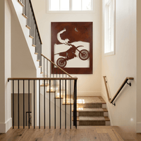The Trick - Metal Wall Art - Oxide