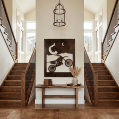 The Trick - Metal Wall Art - Umber - Anthem Classic