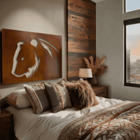 The Ursa - Metal Wall Art - Oxide