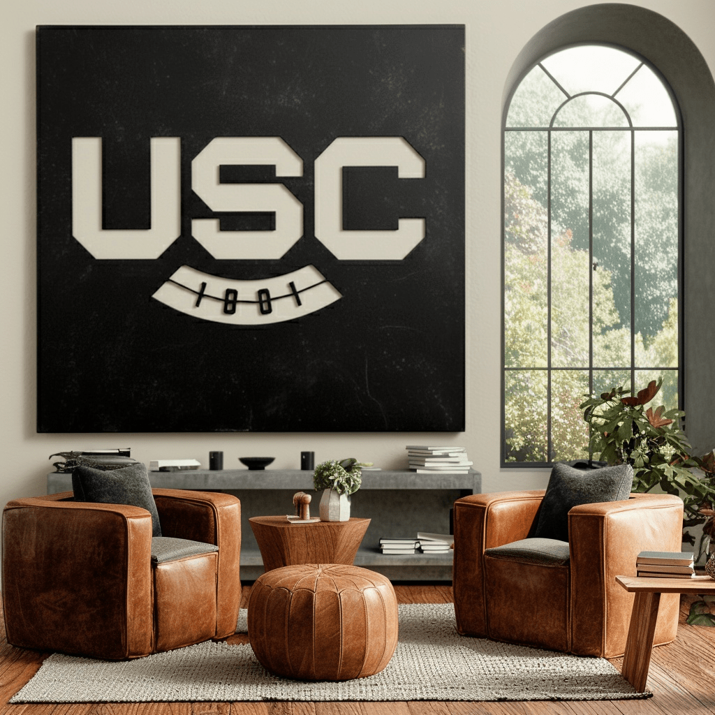 The USC - Metal Wall Art - Square Forge - Anthem Classic