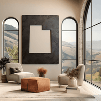 The Utah - Metal Wall Art - Forge