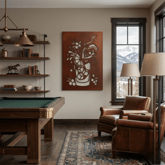 The Velvet Pour - Metal Wall Art - Oxide - Anthem Classic