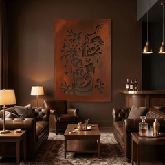 The Velvet Pour - Metal Wall Art - Oxide - Anthem Classic