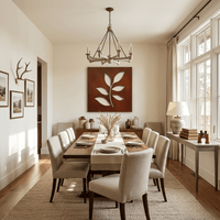 The Verdant - Metal Wall Art - Oxide