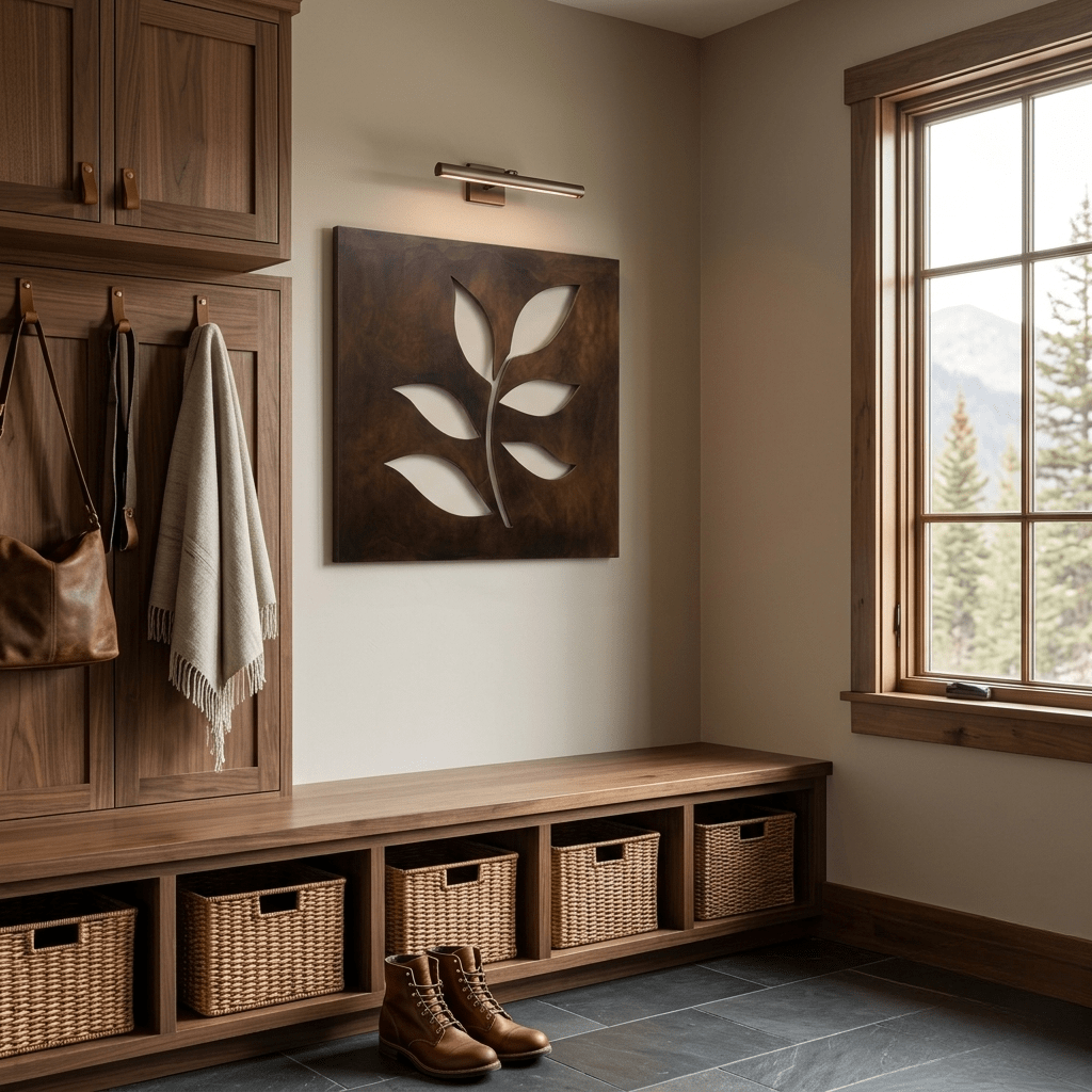 The Verdant - Metal Wall Art - Umber - Anthem Classic