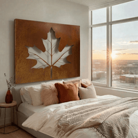 The Vermont Sugar Maple - Metal Wall Art - Oxide