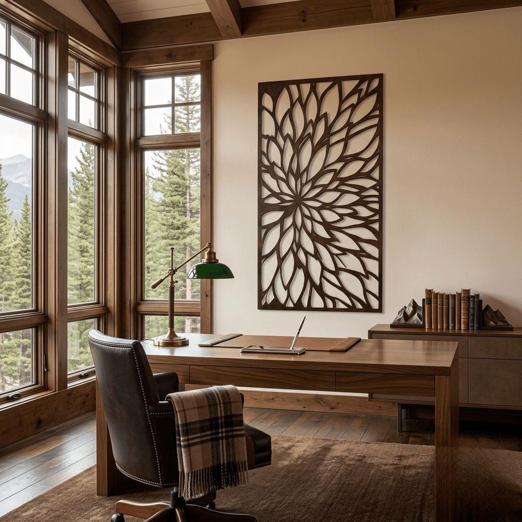 The Vestige - Metal Wall Art - Umber - Anthem Classic