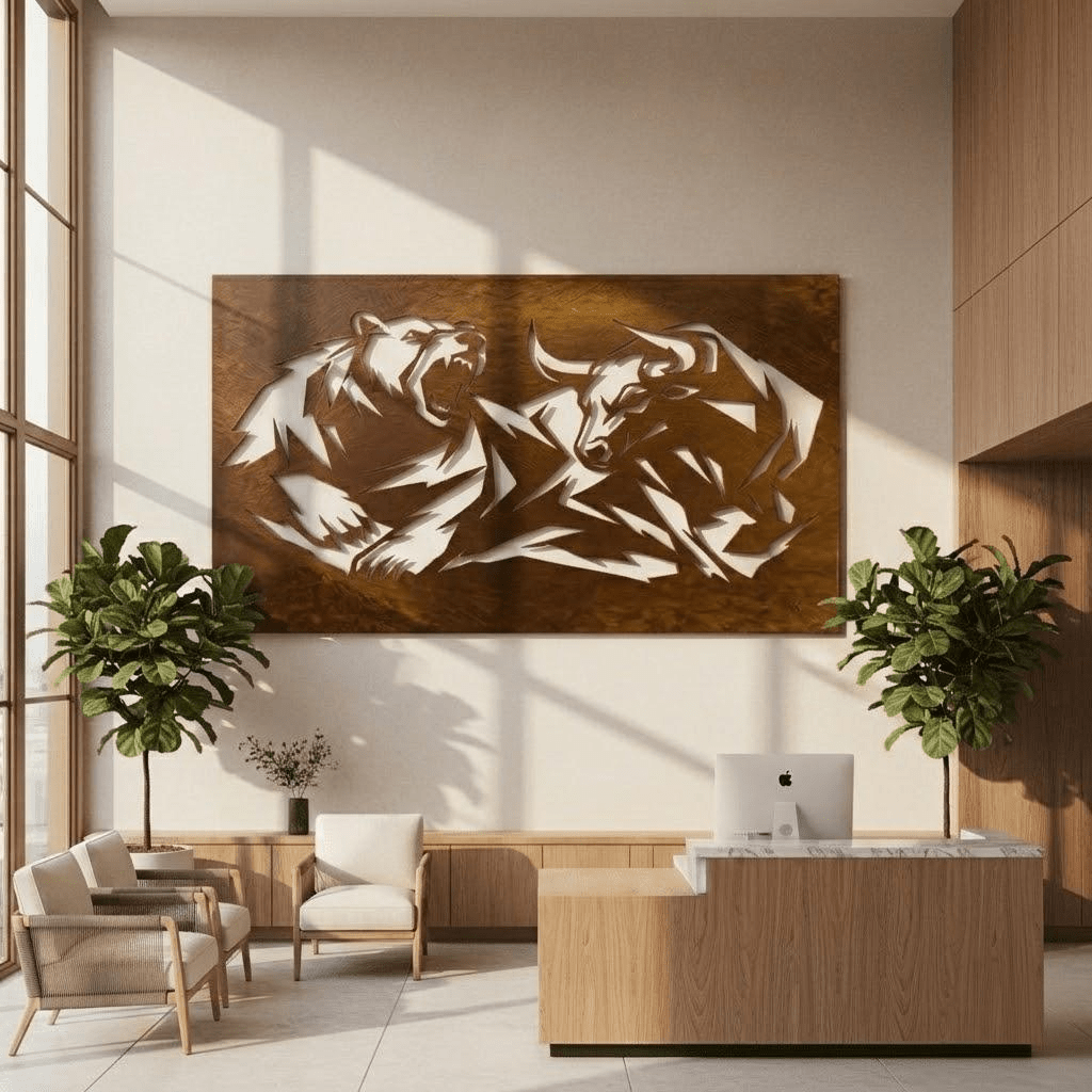 The Volatile Market - Metal Wall Art - Anthem Classic