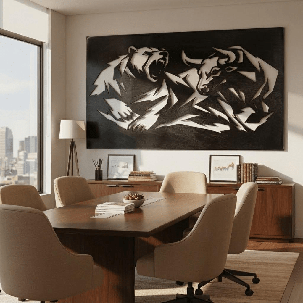 The Volatile Market - Metal Wall Art - Anthem Classic