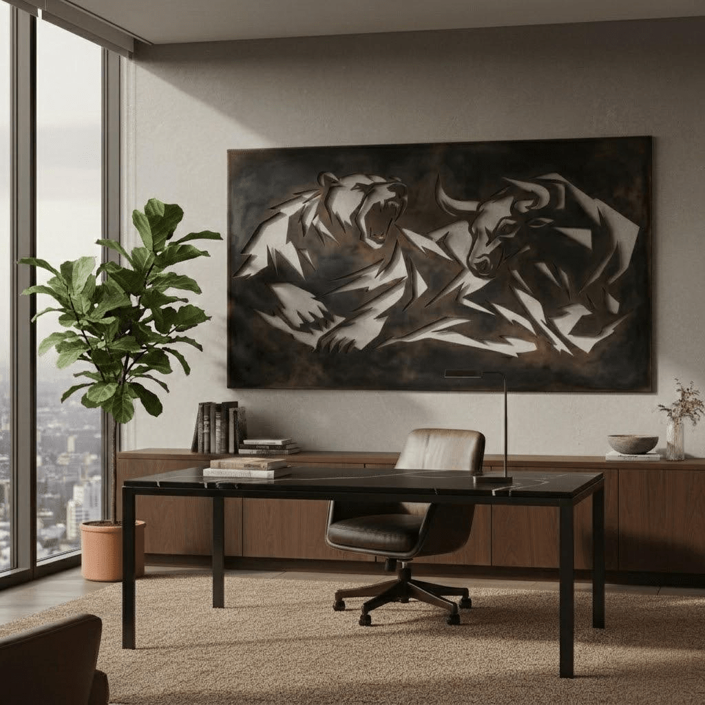 The Volatile Market - Metal Wall Art - Anthem Classic