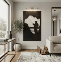 The Wake - Metal Wall Art - Umber