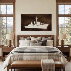 The Watch - Metal Wall Art - Umber - Anthem Classic