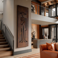 The Watchtower - Metal Wall Art - Umber
