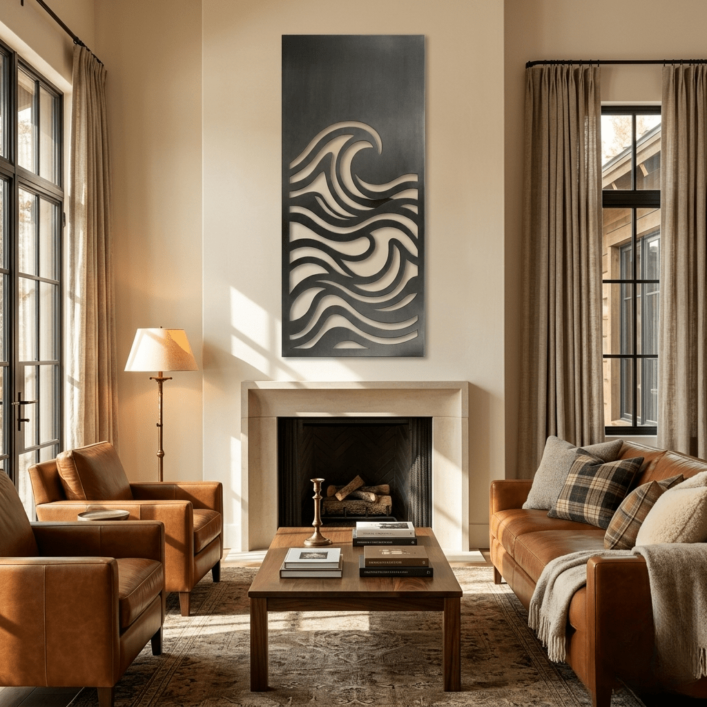 The Wave - Metal Wall Art - Forge - Anthem Classic
