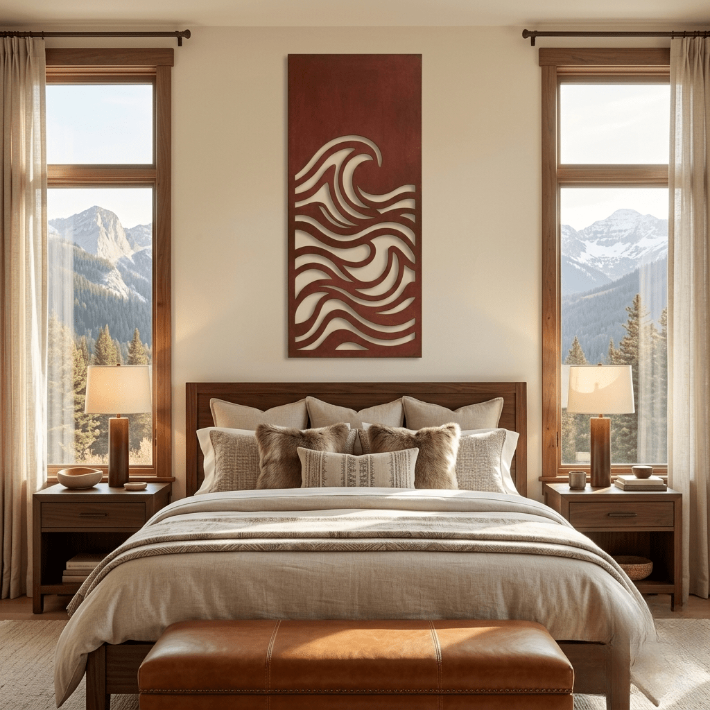 The Wave - Metal Wall Art - Oxide - Anthem Classic