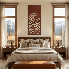 The Wave - Metal Wall Art - Oxide - Anthem Classic