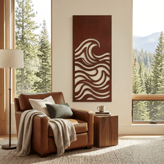 The Wave - Metal Wall Art - Oxide - Anthem Classic