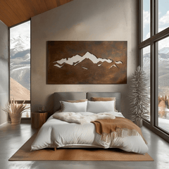 The Western Ascent - Metal Wall Art - Anthem Classic