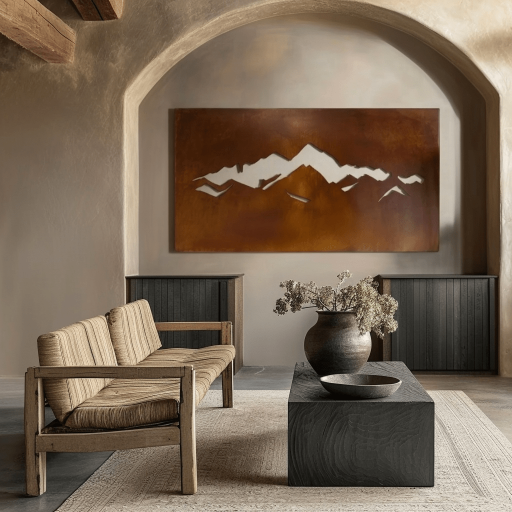 The Western Ascent - Metal Wall Art - Anthem Classic
