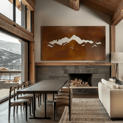The Western Ascent - Metal Wall Art - Anthem Classic