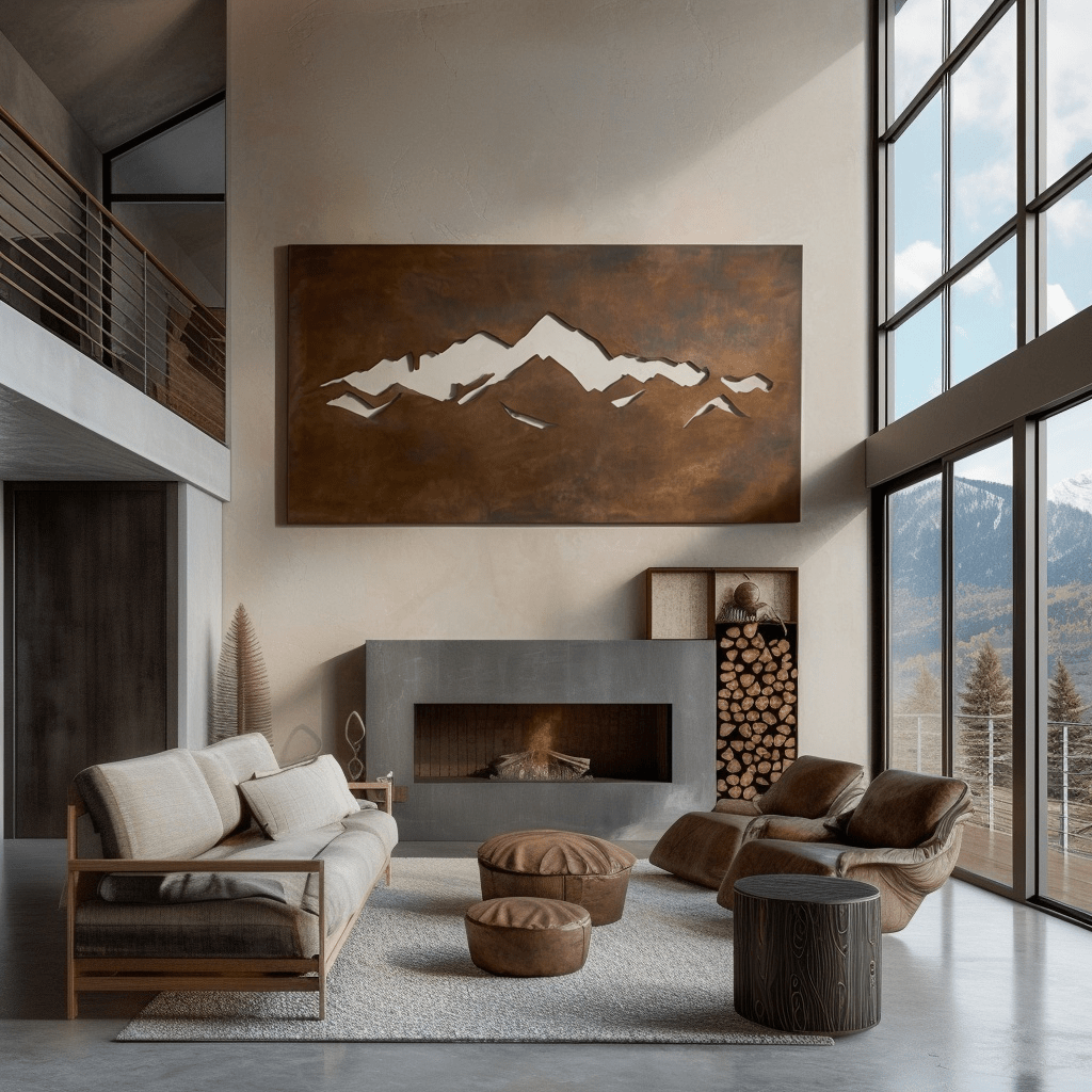 The Western Ascent - Metal Wall Art - Anthem Classic