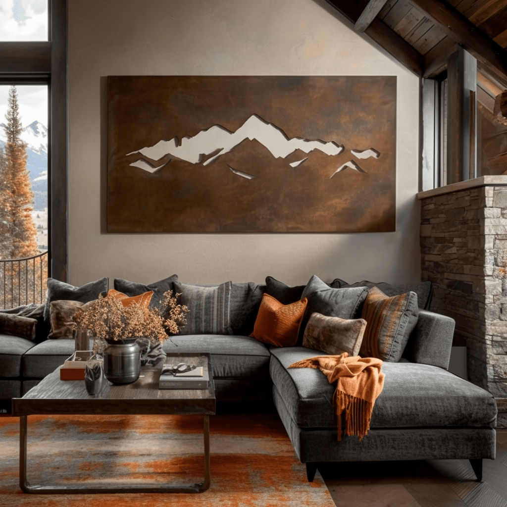 The Western Ascent - Metal Wall Art - Anthem Classic