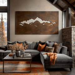 The Western Ascent - Metal Wall Art - Anthem Classic