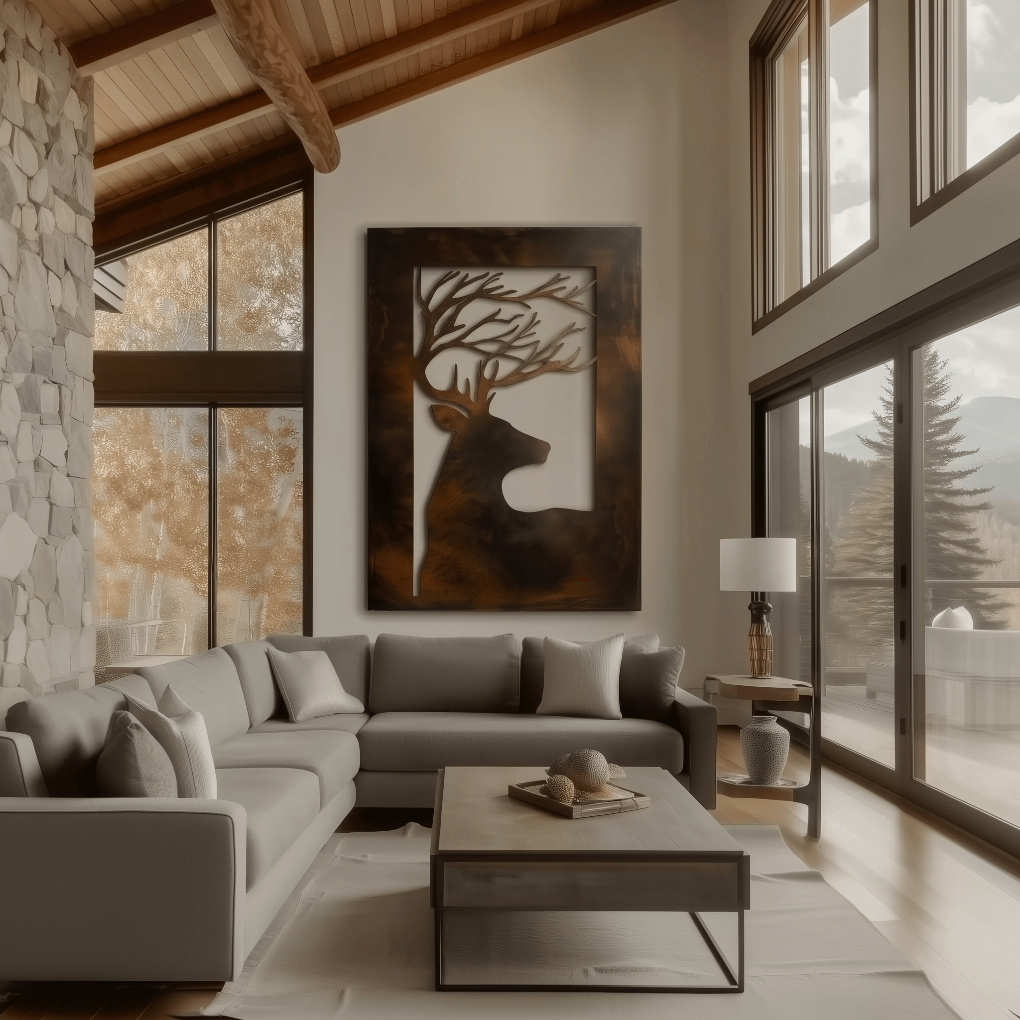 The Whitehart - Metal Wall Art - Anthem Classic