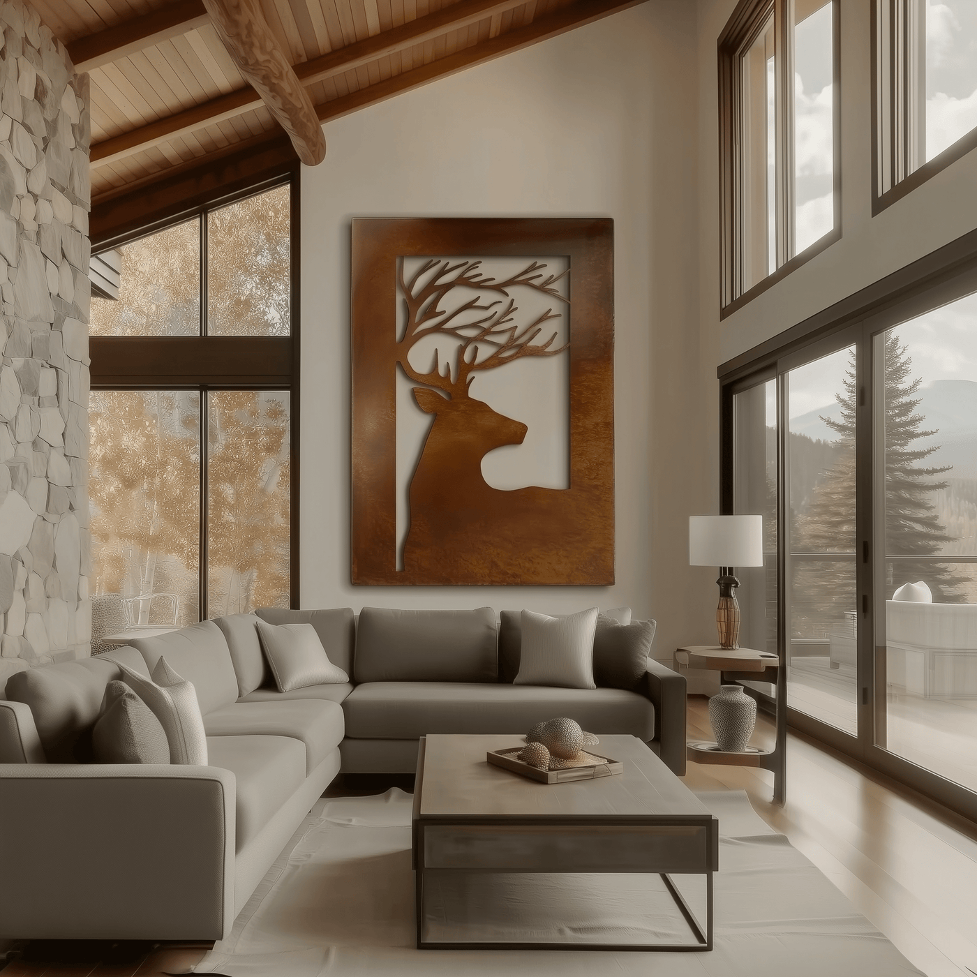 The Whitehart - Metal Wall Art - Anthem Classic