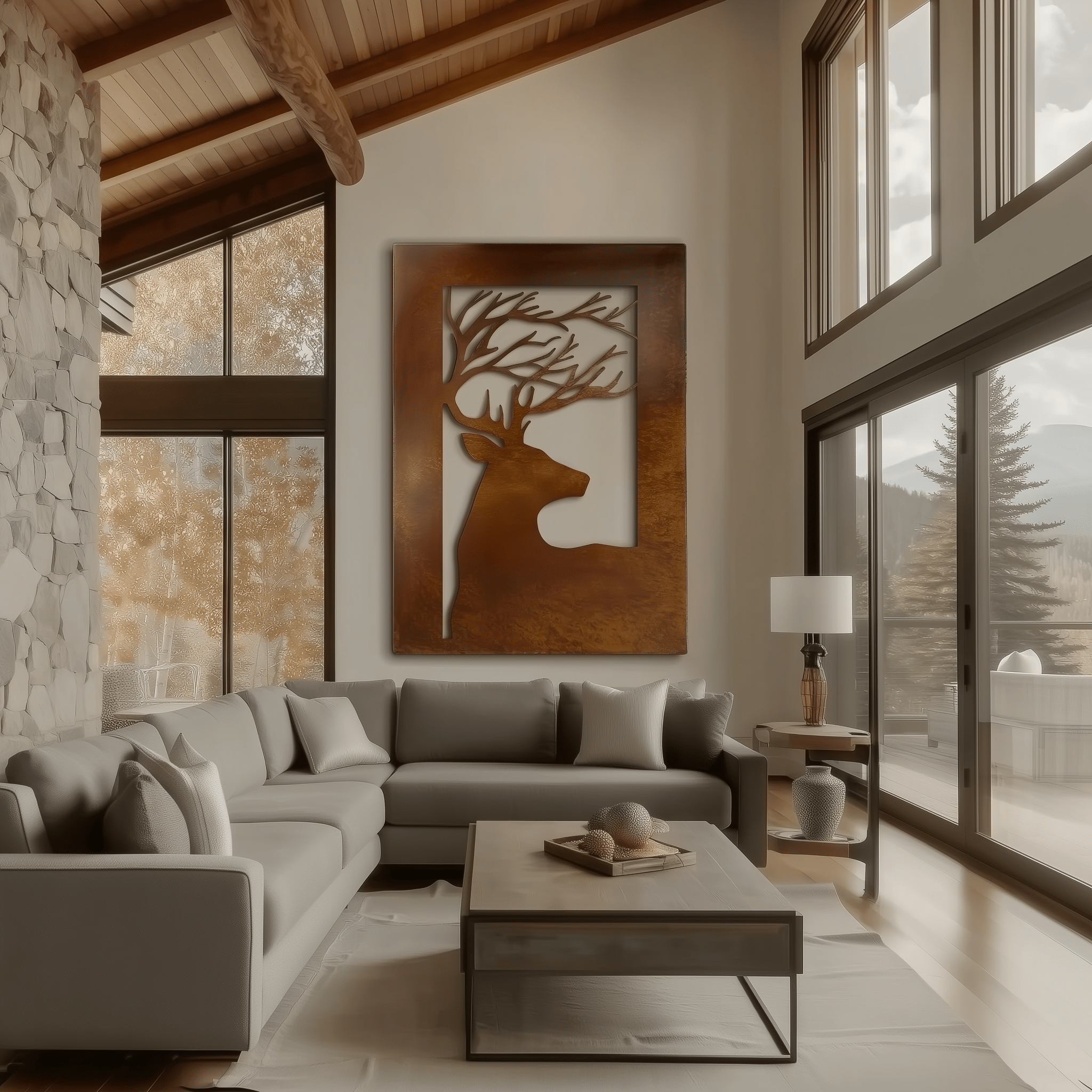 The Whitehart - Metal Wall Art - Anthem Classic