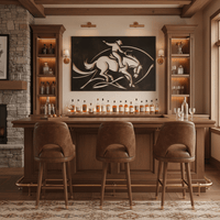 The Wild Stallion - Metal Wall Art - Forge
