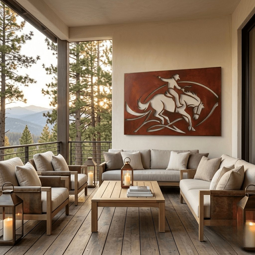 The Wild Stallion - Metal Wall Art - Oxide - Anthem Classic