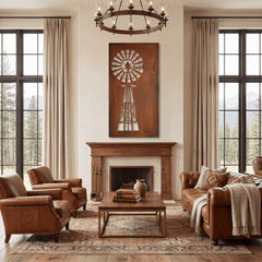 The Windmill - Metal Wall Art - Oxide - Anthem Classic