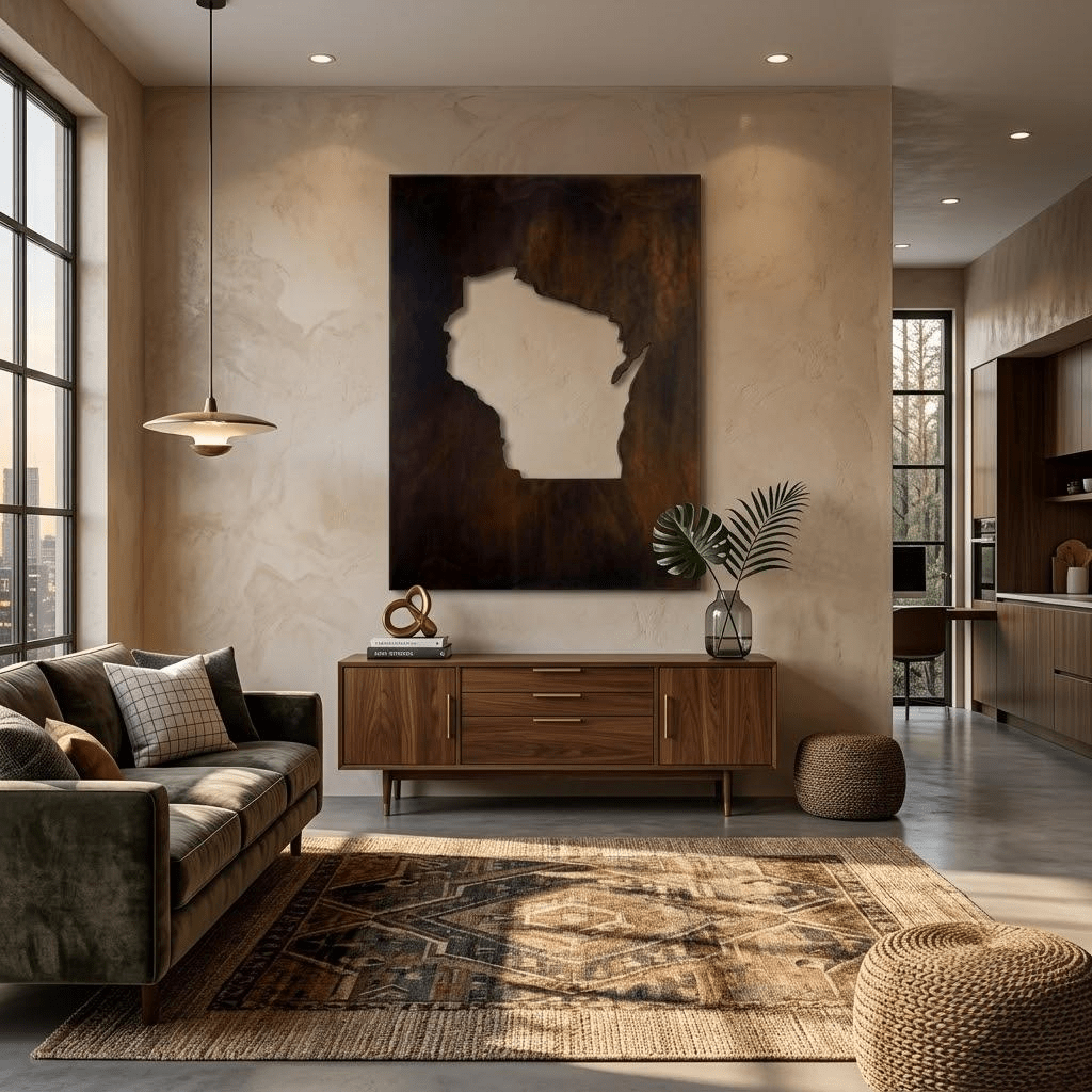 The Wisconsin - Metal Wall Art - Anthem Classic