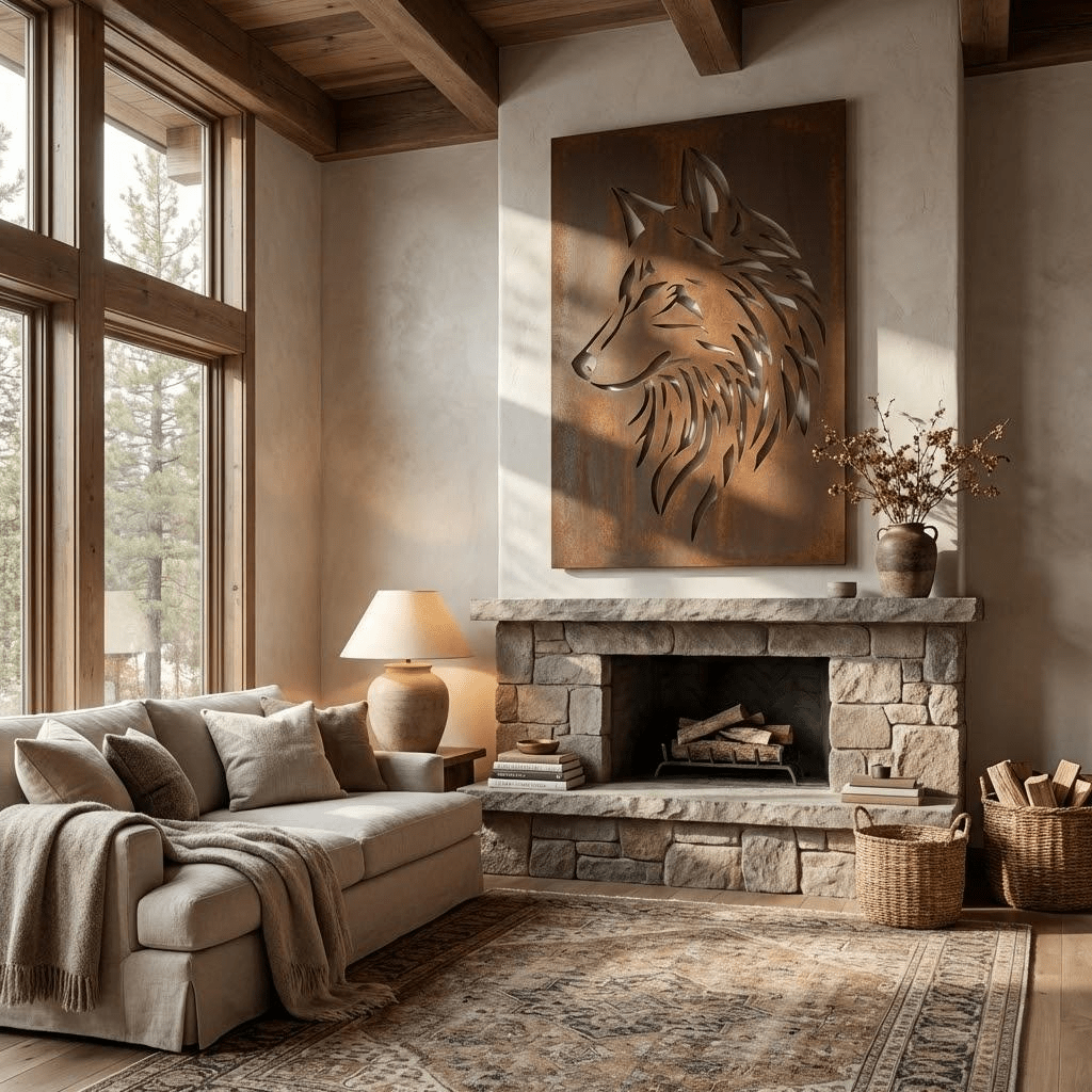 The Wolf - Metal Wall Art - Anthem Classic