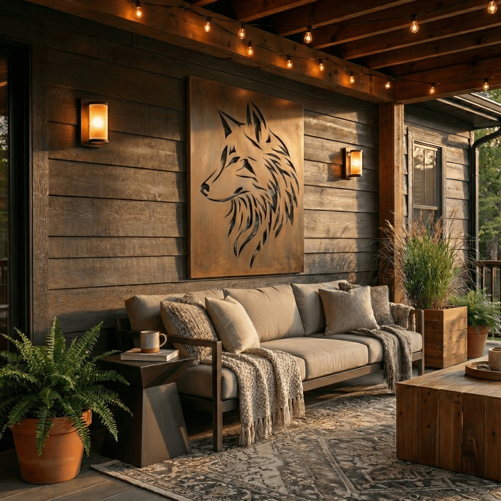 The Wolf - Metal Wall Art - Anthem Classic