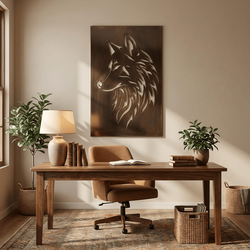 The Wolf - Metal Wall Art - Anthem Classic