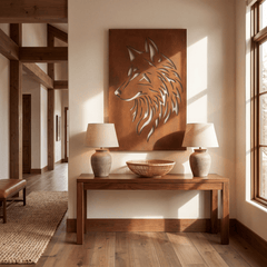The Wolf - Metal Wall Art - Oxide - Anthem Classic