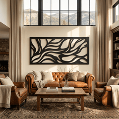 The Woven Flow - Metal Wall Art - Forge - Anthem Classic