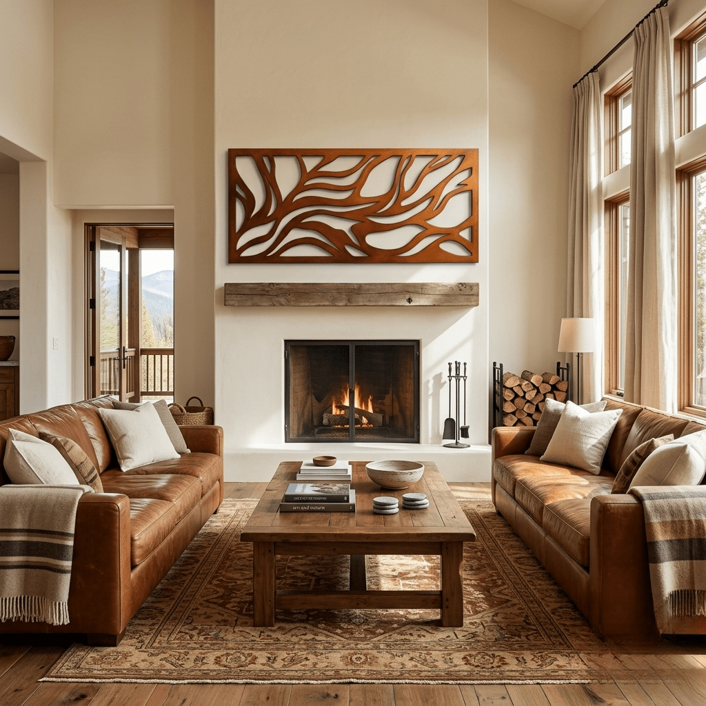 The Woven Flow - Metal Wall Art - Oxide - Anthem Classic