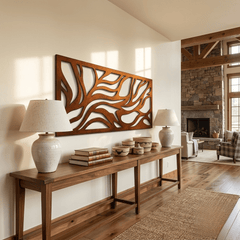 The Woven Flow - Metal Wall Art - Oxide - Anthem Classic